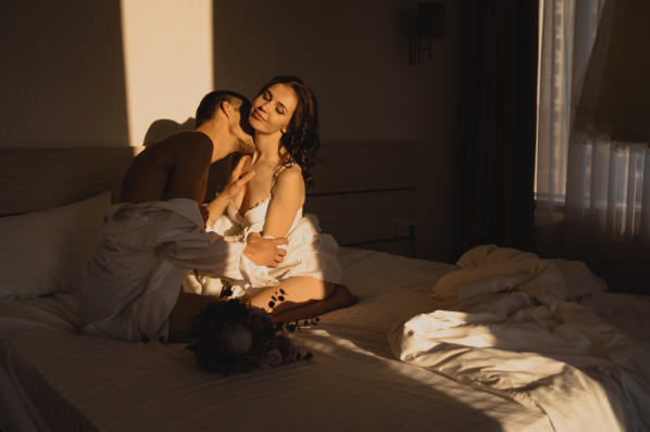 Asking for more—“Don’t stop,” “I want more”—shows engagement and intensifies pleasure